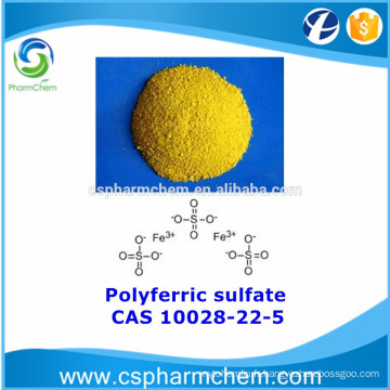 Sulfate polyférrique, CAS 10028-22-5, PFS pour le traitement de l&#39;eau